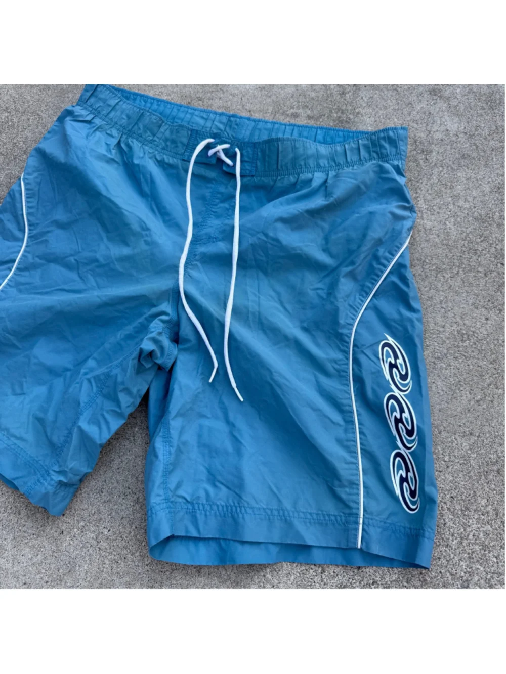 Vintage Nike Men’s Swim Trunks W/ Tribal Graphic Print Size L